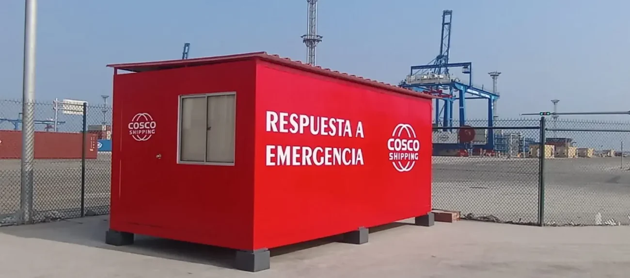 caseta cosco shipping chancay